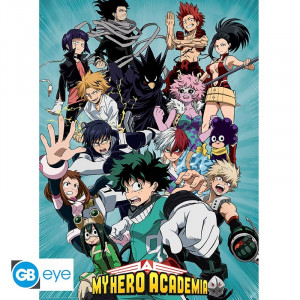 My Hero Academia - Poster Héros (52 x 38 cm)