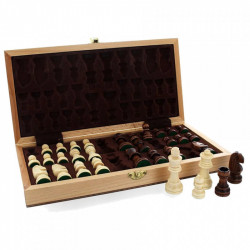 Coffret d'Échecs Marqueterie