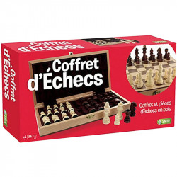 Coffret d'Échecs Marqueterie