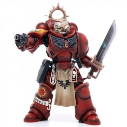 W40K - Figurine Joy Toy : Blood Angels Primaris Lieutenant Tolmeron