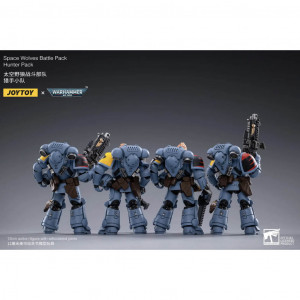 W40K - Figurine Joy Toy : Space Wolves Battle Hunter Pack