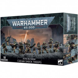 W40K : Astra Militarum - Cadian Shock Troops