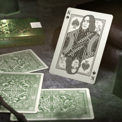 Cartes Bicycle Theory 11 - Harry Potter Serpentard Vert