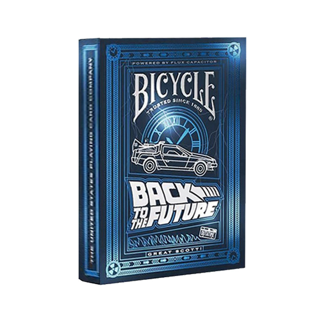 Cartes Bicycle Ultimate - Retour vers le Futur