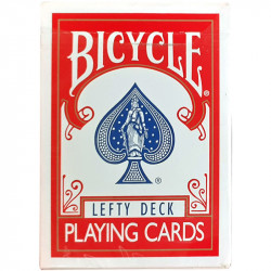 Cartes Bicycle Lefty/Gaucher - Dos Rouge