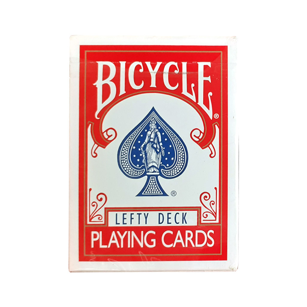 Cartes Bicycle Lefty/Gaucher - Dos Rouge