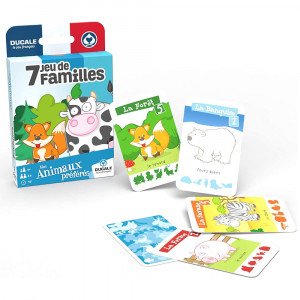 Jeu de 7 Familles - Mes Animaux Préférés