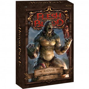 Flesh and Blood : History Pack 1 - Blitz Deck Rhinar VF