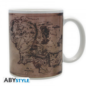 Le Seigneur des Anneaux - Mug Carte