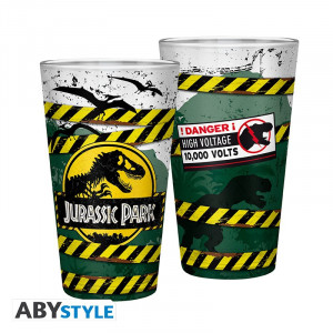 Jurassic Park - Verre XXl Danger High Voltage