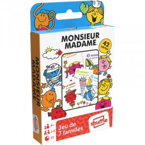 Jeu de 7 Familles - Monsieur Madame