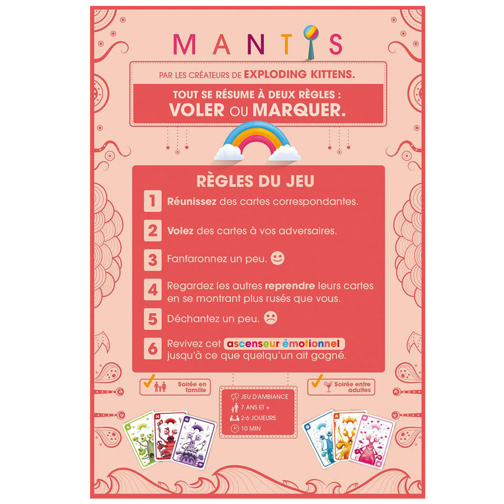 Mantis (EN) - Jeux de société Ludold