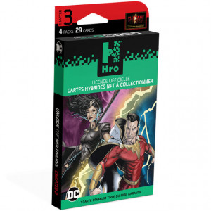 Boite de Hro Cartes Hybrides - Shazam (Chap.3) - 4 Pack Premium