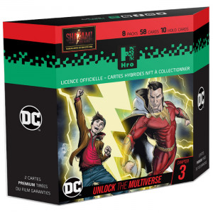 Boite de Hro Cartes Hybrides - Shazam (Chap.3) - 8 Pack Premium