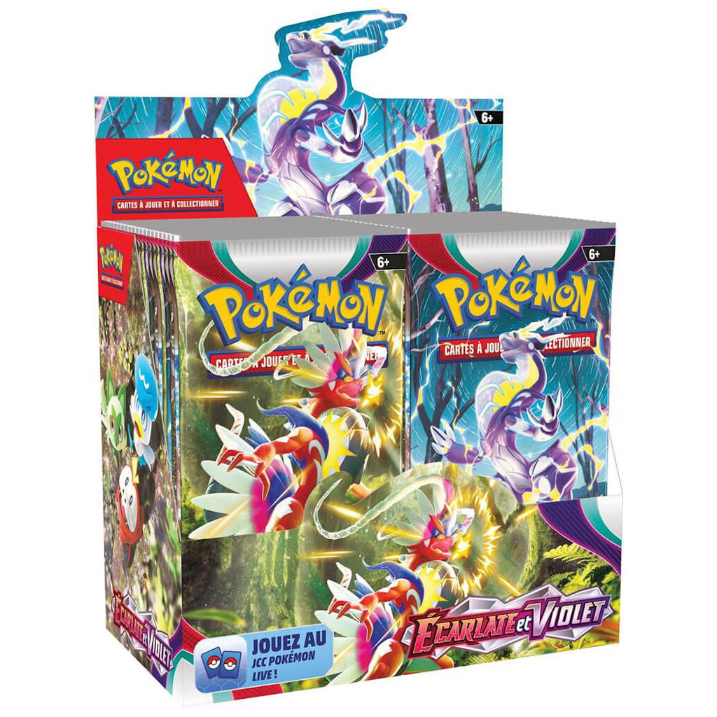 Pack de 6 gobelets Pokemon Ecarlate à petits prix