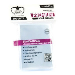 Acheter 100 Protège Cartes Std Souples Premium Ultimate Guard
