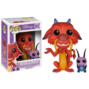 Figurine Pop! - Mushu & Cricket n°167