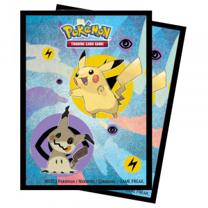 Pokémon - Pikachu & Mimiqui - 65 Protège Cartes
