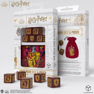Harry Potter - Set de dés et Bourse Gryffondor