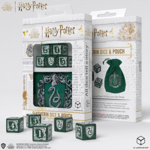 Harry Potter - Set de dés et Bourse Serpentard