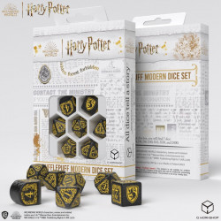 Harry Potter - Set de dés Modernes Poufsouffle Noir