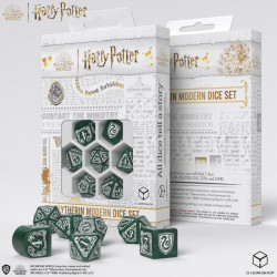 Harry Potter - Set de dés Modernes Serpentard Vert