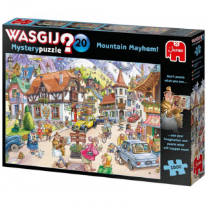 Puzzle Wasgij Mystery 20 - Mountain Mayhem - 1000 pièces