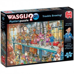 Puzzle Wasgij Mystery 21 - Trouble Brewing - 1000 pièces