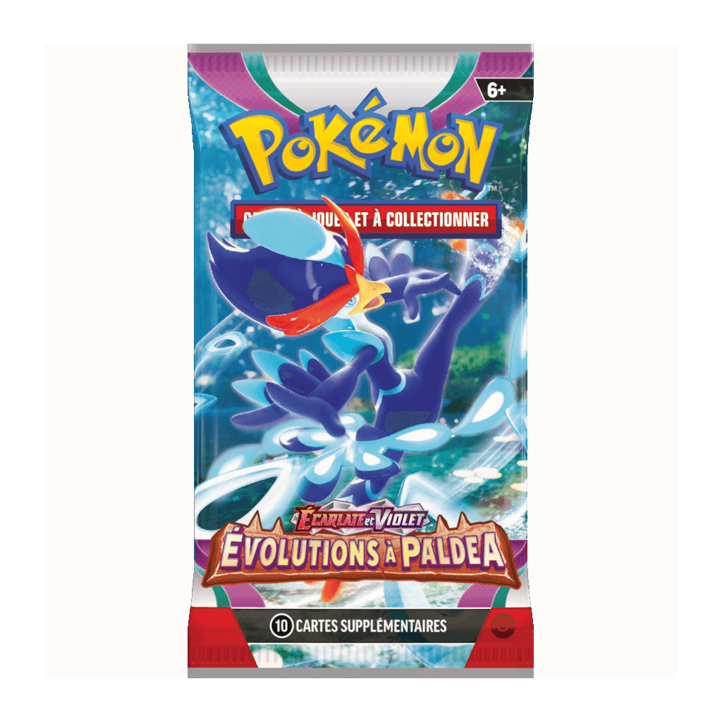 Pokémon - Boite de 36 Boosters en Français - écarlate et Violet évolutions  à paldea