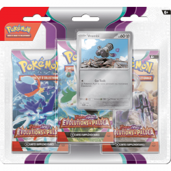 Pokemon EV02 : Evolutions à Paldea - Pack 3 Boosters