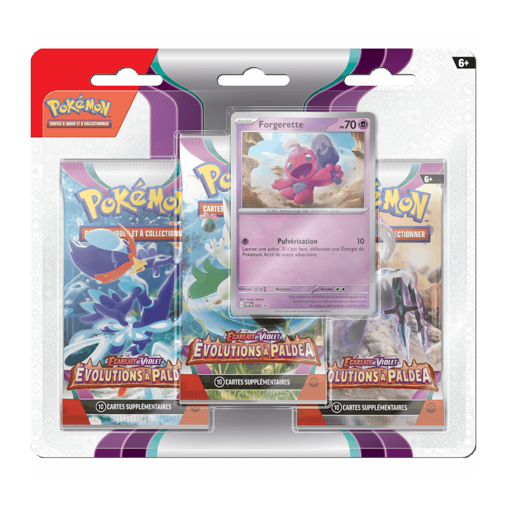 Acheter Pokémon Booster EV02 : Evolutions à Paldea - Ludifolie