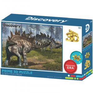 Puzzle Prime 3D - Discovery Stegosaurus - 100 pièces