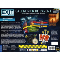 Exit : Calendrier de l'Avent - A la Poursuite du Livre d'Or