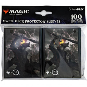 Magic : Le Seigneur des Anneaux - 100 sleeves Sauron Noir