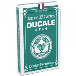 Acheter Jeu de 54 Cartes - Qualité Premium - Ducale Bleu - Ludifolie