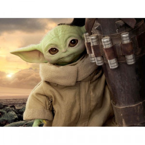 Puzzle Prime 3D - Star Wars Mandalorian Baby Yoda - 500 pièces
