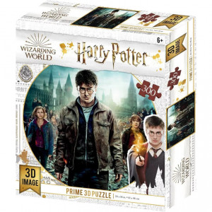 Puzzle Prime 3D - Harry Potter Trio - 300 pièces