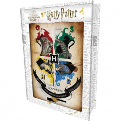 Puzzle Prime 3D - Harry Potter 4 Maisons - Boite Métal - 300 pièces