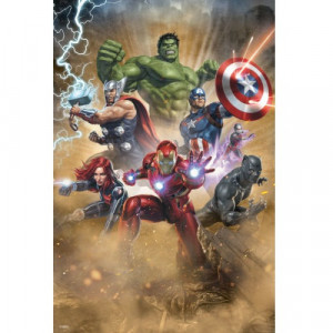 Puzzle Prime 3D - Avengers - Boite Métal - 300 pièces