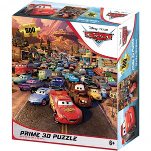 Puzzle Prime 3D - Cars - 500 pièces