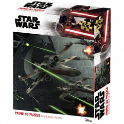 Puzzle Prime 3D - Star Wars Classic X-Wing - 500 pièces
