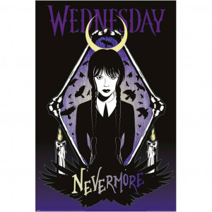 Wednesday - Poster Nevermore Ravens (91,5 x 61 cm)