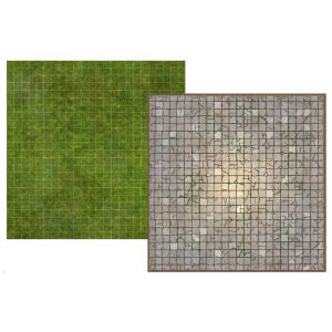 Battle Map Board : Dungeon and Grassland