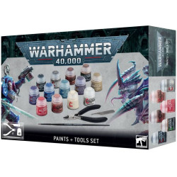 W40K: Paints + Tools Set