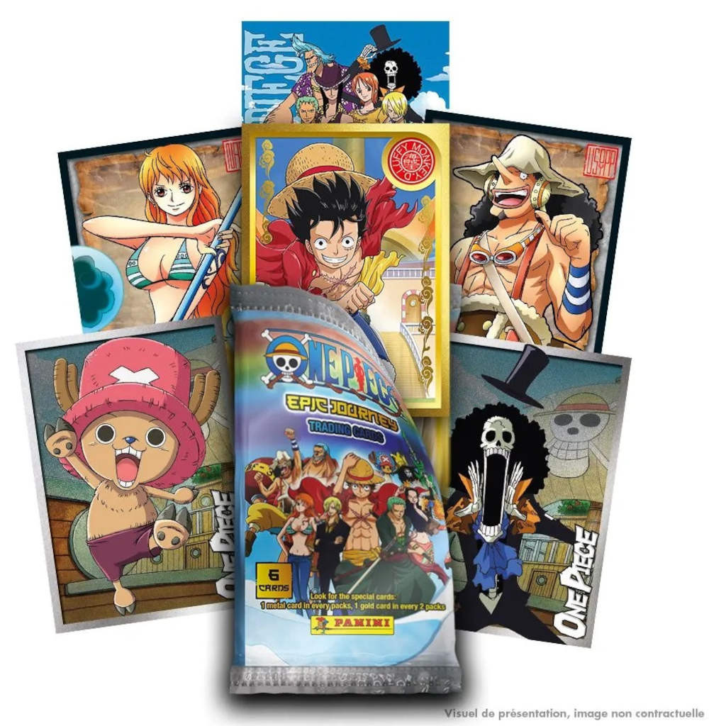 Acheter Panini One Piece Trading Cards - Pochette - Ludifolie