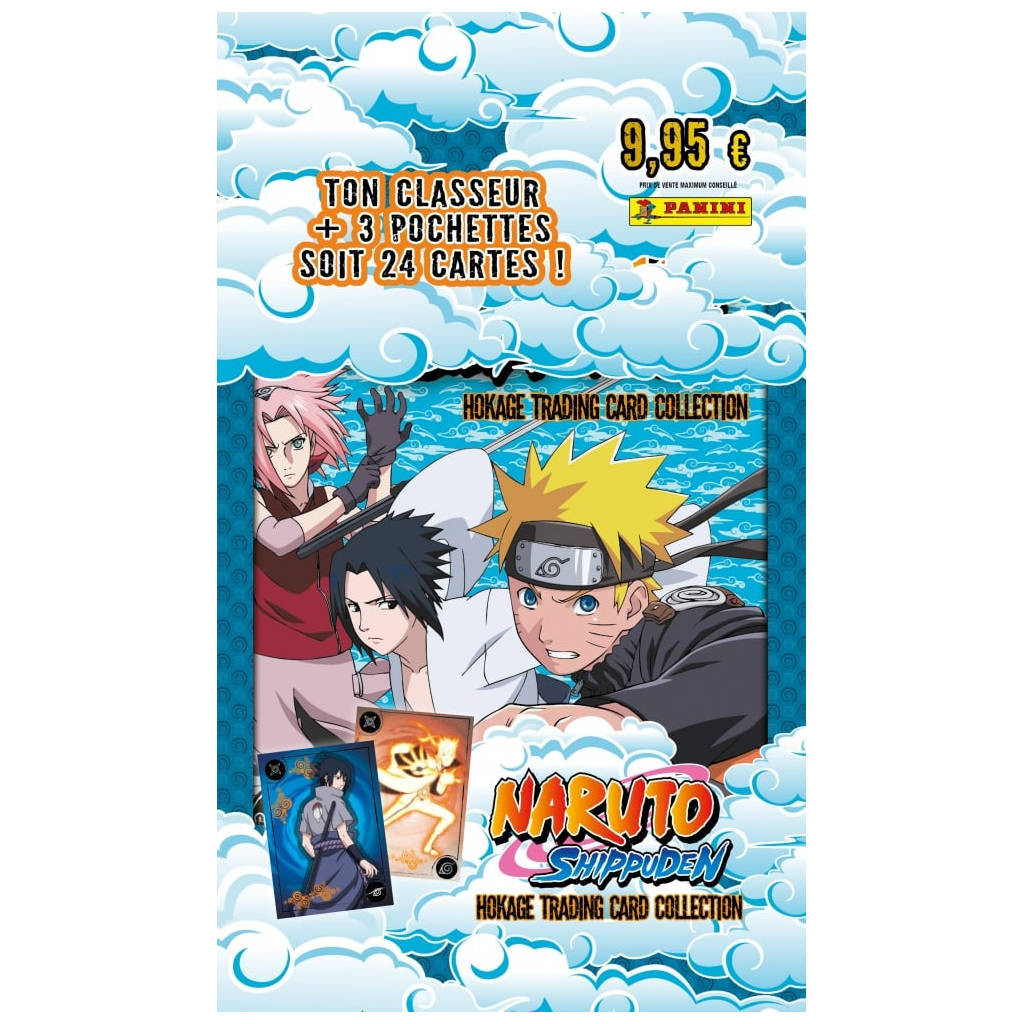 Carte à collectionner Panini Naruto Shippuden Coffret Album avec 18  pochettes et 3 cartes Édition Limitée - Carte à collectionner - Achat &  prix