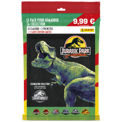 Panini : Jurassic Parks Trading cards - Pack Classeur + 2 Pochettes