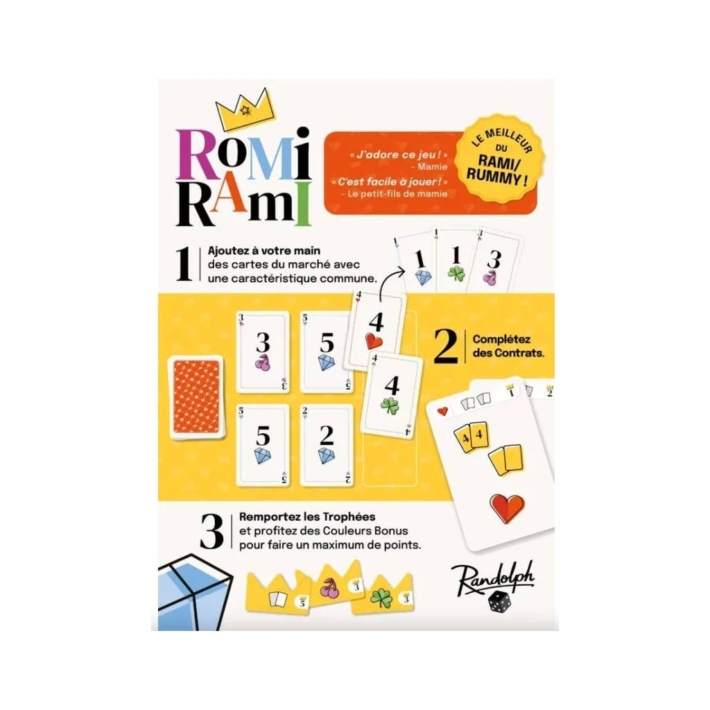 Acheter Jeu de 2x54 Cartes - Rami Basic - Ludifolie