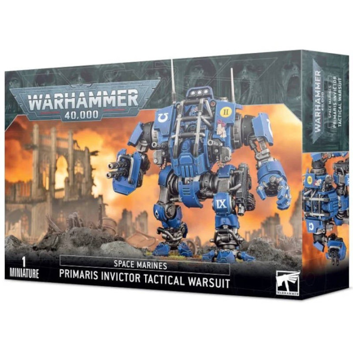 Warhammer 40K : Space Marines Primaris Invictor Tactical Warsuit