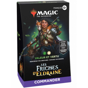 Magic : Les Friches d'Eldraine - Deck Commander Valeur et Vertu